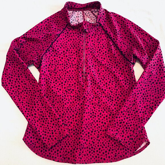 All in Motion rash guard Women's Medium pink stretch beach activewear sports - Picture 2 of 7